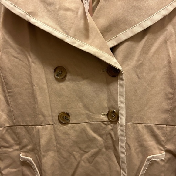 Banana Republic Womans NWT PL Tan Trench Coat - Picture 4 of 11